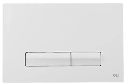 Кнопка смыва «Oli» Glam OLIpure 139178 белая