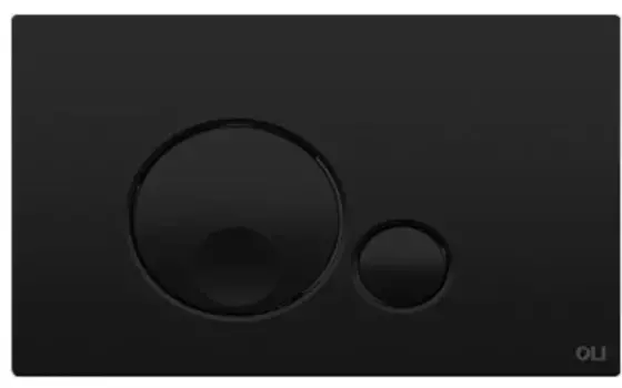 Кнопка смыва «Oli» Globe 152952 черная