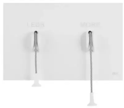 Кнопка смыва «Oli» Less is More 883526 белая