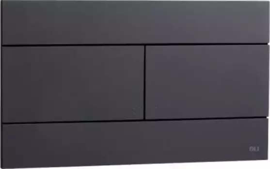 Кнопка смыва «Oli» Slim 886040 черная