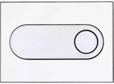 Кнопка смыва «Pestan» Fluenta Onyx 40006363 белая