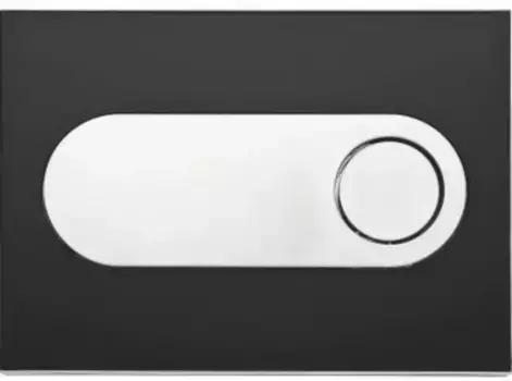 Кнопка смыва «Pestan» Fluenta Onyx 40006364 черная