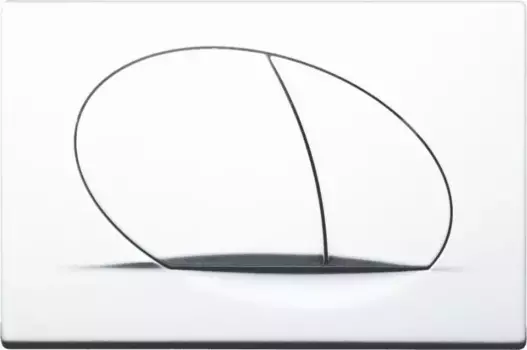 Кнопка смыва «Pestan» Fluenta Play 40006357 белая