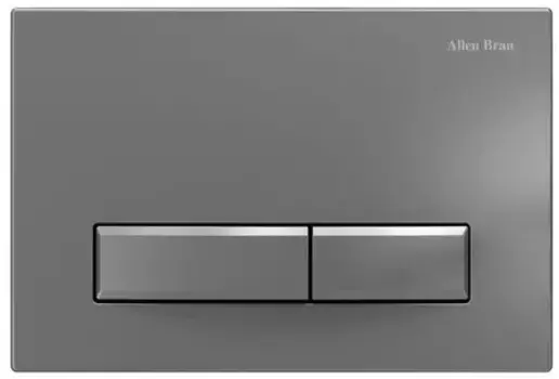 Кнопка смыва пневматическая «Allen Brau» Fantasy 9.20003.MG пластик сатин