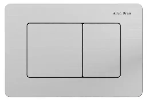 Кнопка смыва пневматическая «Allen Brau» Infinity 9.20006.BN металл сталь