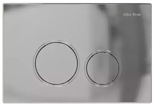 Кнопка смыва пневматическая «Allen Brau» Priority 9.20001.00 пластик хром