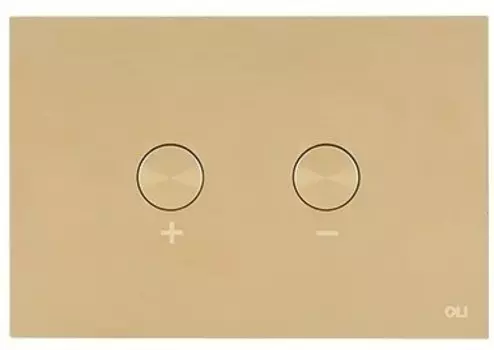 Кнопка смыва пневматическая «Oli» Blink 878781 золото