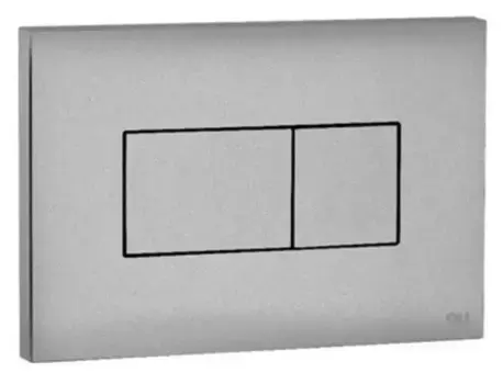 Кнопка смыва пневматическая «Oli» Karisma 641006 матовый хром