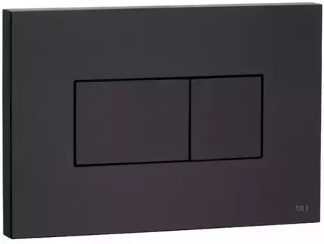 Кнопка смыва пневматическая «Oli» Karisma 641015 черная