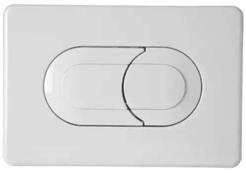 Кнопка смыва пневматическая «Oli» Salina 640081 белая