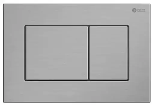 Кнопка смыва «Point» Ника PN44081SB нержавеющая сталь/сталь брашированная