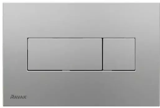 Кнопка смыва «Ravak» Uni X01456 пластик сатин