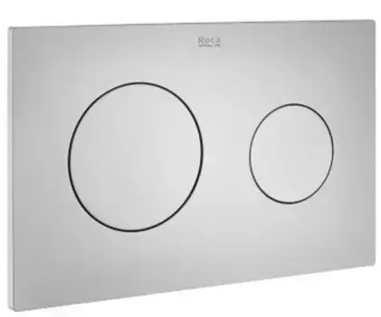 Кнопка смыва «Roca» Duplo PL-10 890089002 матовый хром