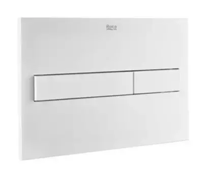 Кнопка смыва «Roca» PL7 890088207 белая матовая