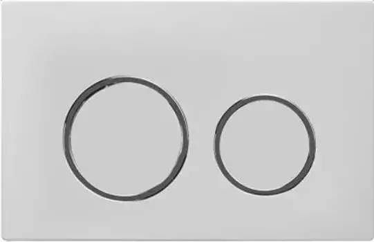 Кнопка смыва «Sintesi» SIN-FB-XRW-502 белая