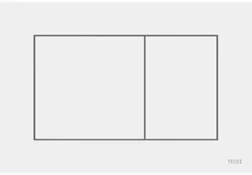Кнопка смыва «TECE» TECEnow 9240405 антибактериальная белая