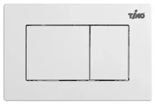 Кнопка смыва «Timo» Reko FP-004W пластик белая