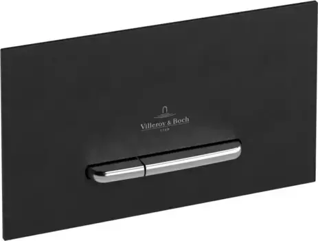 Кнопка смыва «Villeroy & Boch» ViConnect 922169AN пластик черная матовая
