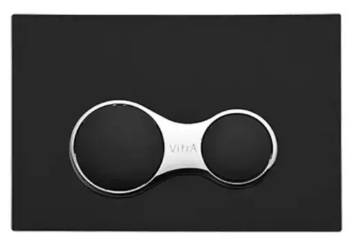 Кнопка смыва «Vitra» 740-0411 матовый чёрный