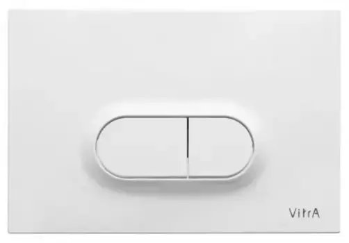 Кнопка смыва «Vitra» Loop 740-0500 белый глянец