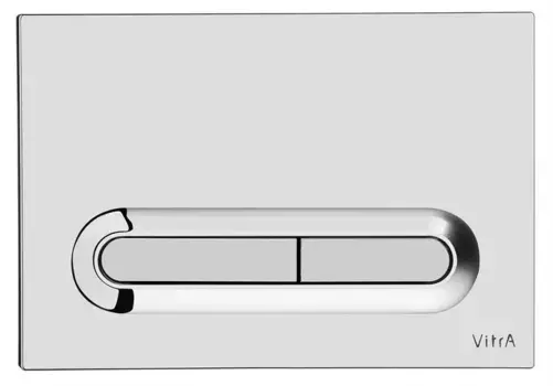 Кнопка смыва «Vitra» Loop 740-0780 глянцевый хром