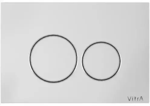 Кнопка смыва «Vitra» Origin 740-2480 пластик хром глянцевая