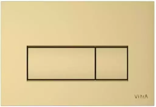 Кнопка смыва «Vitra» Root Square 740-2324 пластик золото матовое