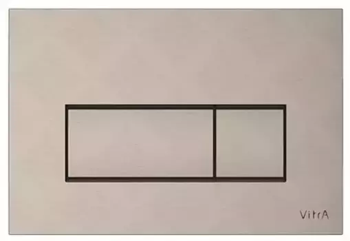 Кнопка смыва «Vitra» Root Square 740-2395 Brushed Nickel