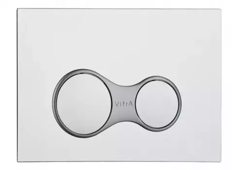 Кнопка смыва «Vitra» Sirius 7400480 глянцевый хром