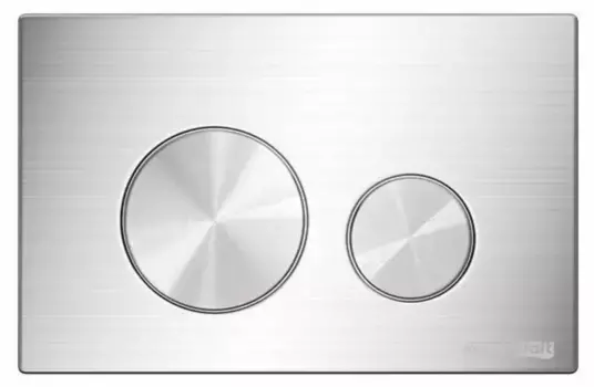 Кнопка смыва «WasserKRAFT» BN02 пластик хром