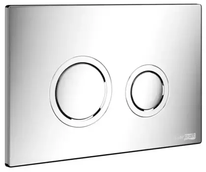 Кнопка смыва «WasserKRAFT» CH01 хром