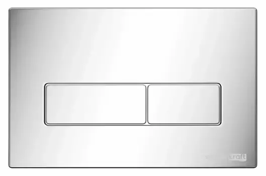 Кнопка смыва «WasserKRAFT» CH03 пластик хром