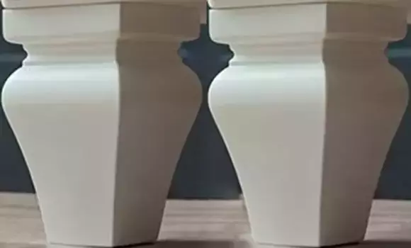 Комплект мебельных ножек «Aquanet» Валенса белый