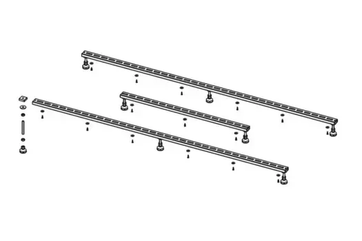 Комплект ножек для поддона «Riho» Basel 64 406/416/432