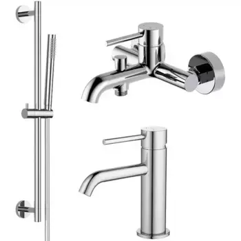 Комплект смесителей «Акватек» Европа AQ1330CR хром