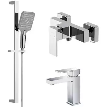 Комплект смесителей «Акватек» Либра AQ1631CR хром