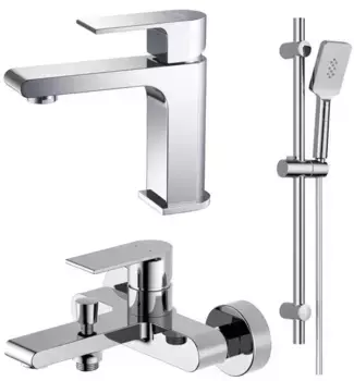 Комплект смесителей «Акватек» Лира AQ1430CR хром