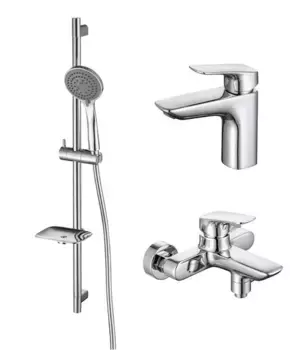 Комплект смесителей «Акватек» Вега AQ1030CR хром