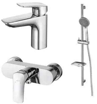 Комплект смесителей «Акватек» Вега AQ1031CR хром