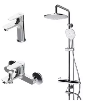 Комплект смесителей «Dorff» Prime D4094030 хром