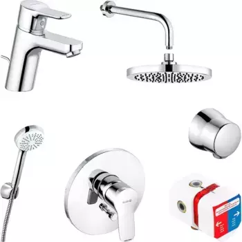 Комплект смесителей «Kludi» Pure&Easy 376300565 хром