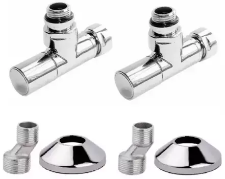 Комплект: вентиль г/ш 3/4х1/2(2шт), эксцентрик 3/4х1/2(2шт), отражатель 3/4(2шт) · без серии, Terminus, 4670030723666
