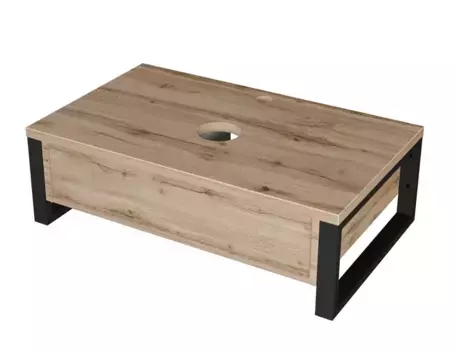 Консоль «Marka One» Grunge Loft 70П подвесная дуб вотан