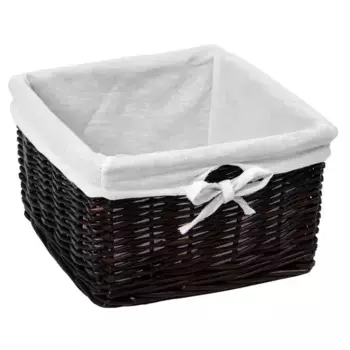 Корзина для белья «WasserKRAFT» Alme WB-150-M 16,2 л коричневая