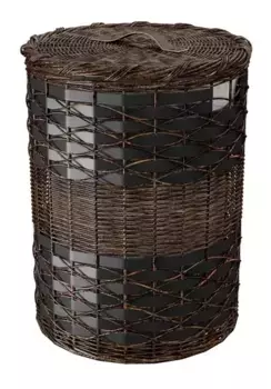 Корзина для белья «WasserKRAFT» Bever WB-240-M коричневая