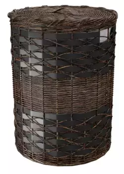 Корзина для белья «WasserKRAFT» Bever WB-240-L коричневая