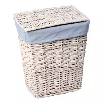 Корзина для белья «WasserKRAFT» Lippe WB-450-M 63 л белая