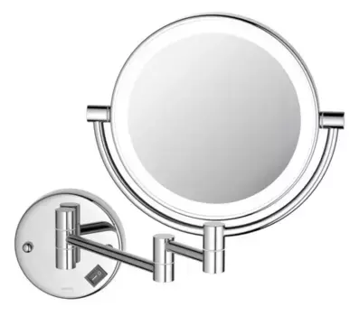 Косметическое зеркало «Акватек» AQ4912CR на стену хром