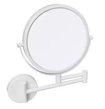 Косметическое зеркало «Bemeta» White 112201514 на стену белое