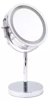 Косметическое зеркало «Ridder» Daisy О3111000 на стол 1х/3х-увеличение хром